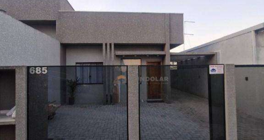 Casa mobiliada com 3 dormitórios à venda, 70 m² por R$ 509.000 - Iguaçu - Araucária/PR