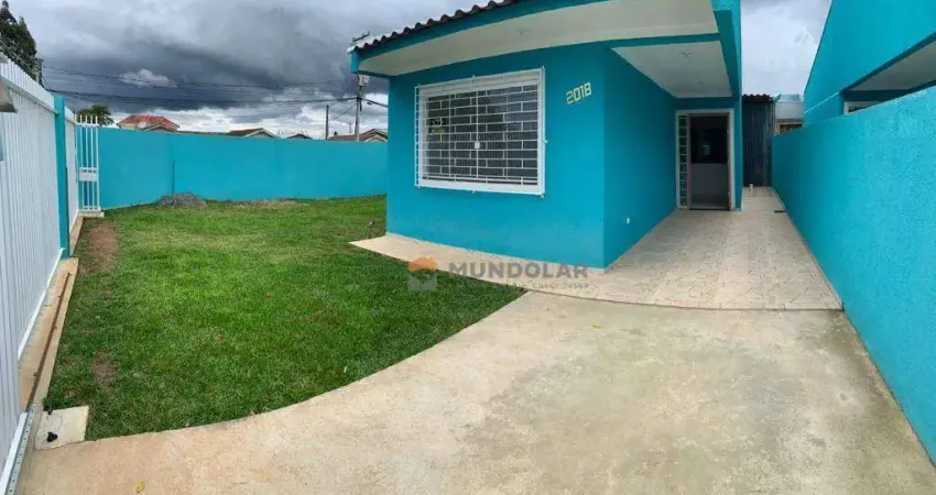 Casa com 2 dormitórios para alugar, 54 m² por R$ 1.600,00/mês - Campina da Barra - Araucária/PR