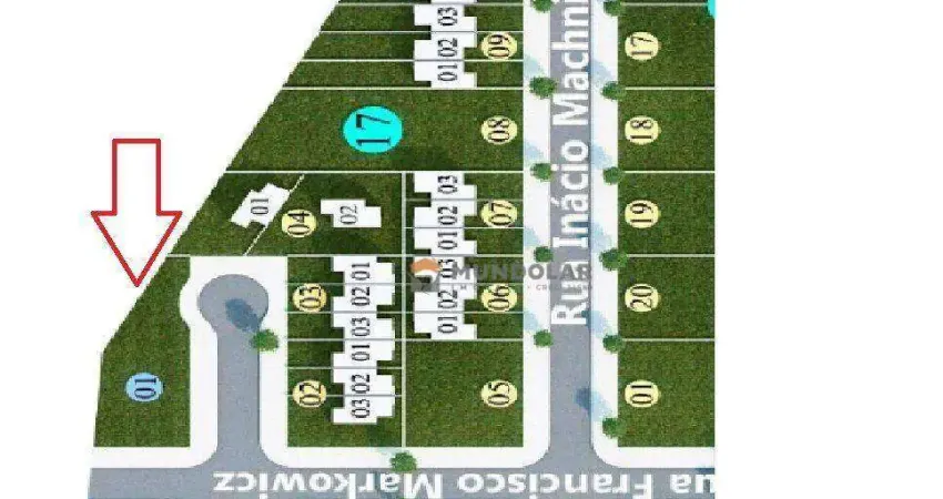 Terreno à venda, 496 m² por R$ 535.885,00 - Costeira - Araucária/PR