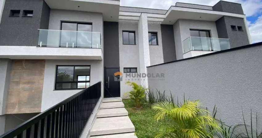 Triplex com 3 dormitórios à venda de alto padrão, 150 m² por r$ 1.190.000 - iguaçu - araucária/pr.