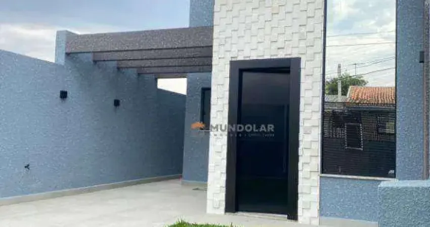 Casa com 3 dormitórios à venda, 70 m² por r$ 550.000,00 - iguaçu - araucária/pr