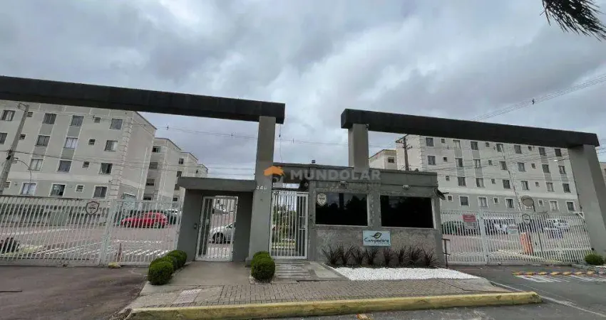 Apartamento com 2 dormitórios para alugar, 43 m² por r$ 1.550,00/mês - sabiá - araucária/pr