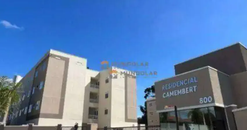 Apartamento com 2 dormitórios para alugar, 40 m² por r$ 1.900,00/mês - tindiquera - araucária/pr