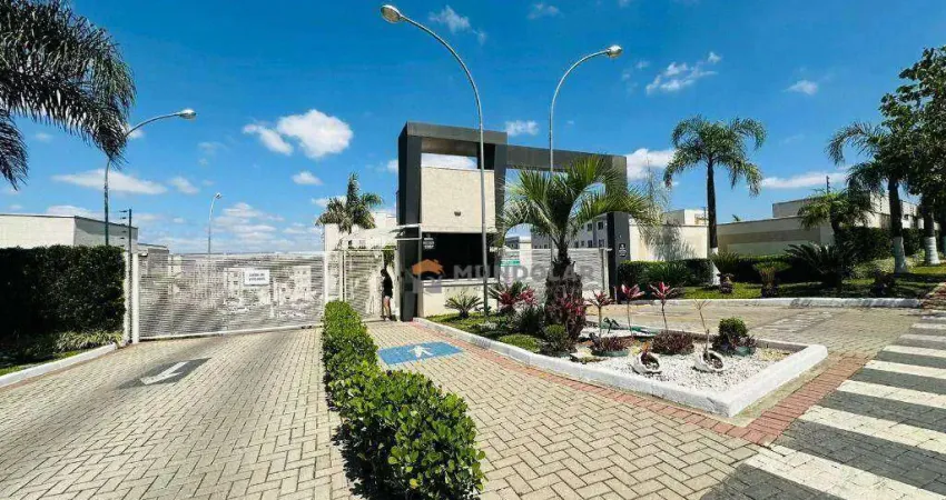 Apartamento com 2 dormitórios para alugar, 45 m² por r$ 1.750,00/mês - cachoeira - araucária/pr