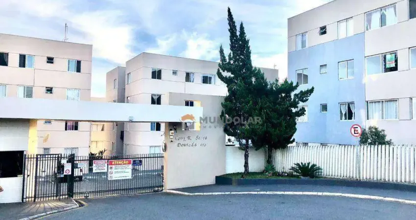 Apartamento com 3 dormitórios para alugar, 59 m² por r$ 2.350,00/mês - centro - araucária/pr