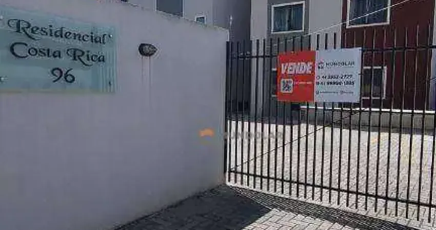 Apartamento com 2 dormitórios para alugar, 51 m² por r$ 1.576,00/mês - costeira - araucária/pr