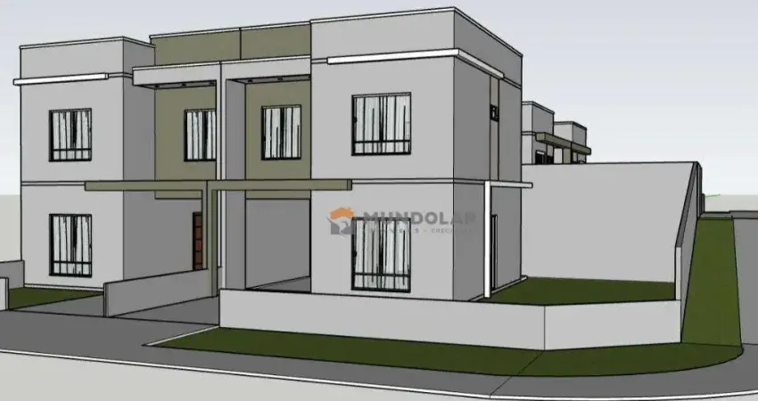 Sobrado com 3 dormitórios à venda, 99 m² por r$ 612.857,00 - campina da barra - araucária/pr