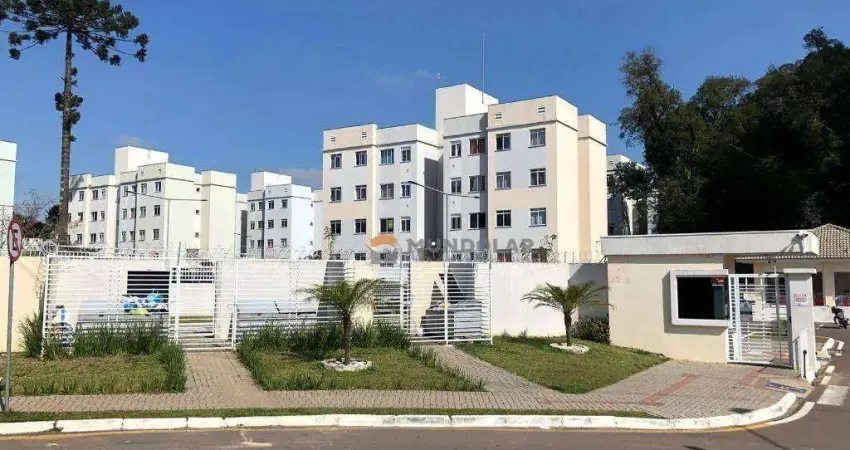 Apartamento com 2 dormitórios para alugar, 40 m² por r$ 1.650,00/mês - tindiquera - araucária/pr