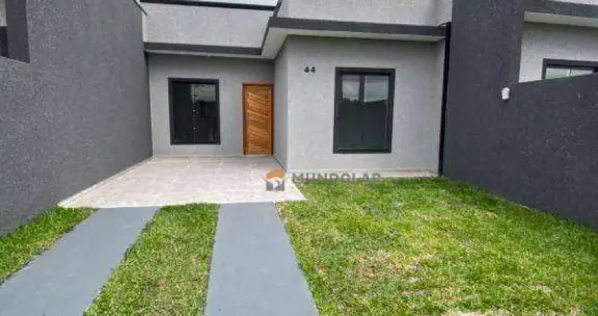 Casa com 3 dormitórios à venda, 60 m² por r$ 440.000,00 - capela velha - araucária/pr