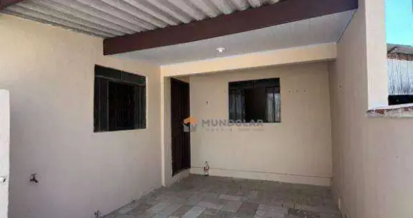 Casa com 3 dormitórios para alugar, 45 m² por r$ 1.600/mês - capela velha - araucária/pr