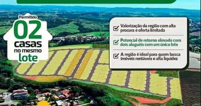 Compre LOTES em Louveira | LOTES a partir de 140m² | Financiamento sem Burocracia | Ótimo local