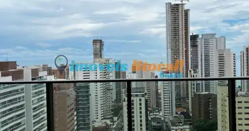 Apartamento com 1 quarto à venda na Rua Tenente Benévolo, 1489, Meireles, Fortaleza