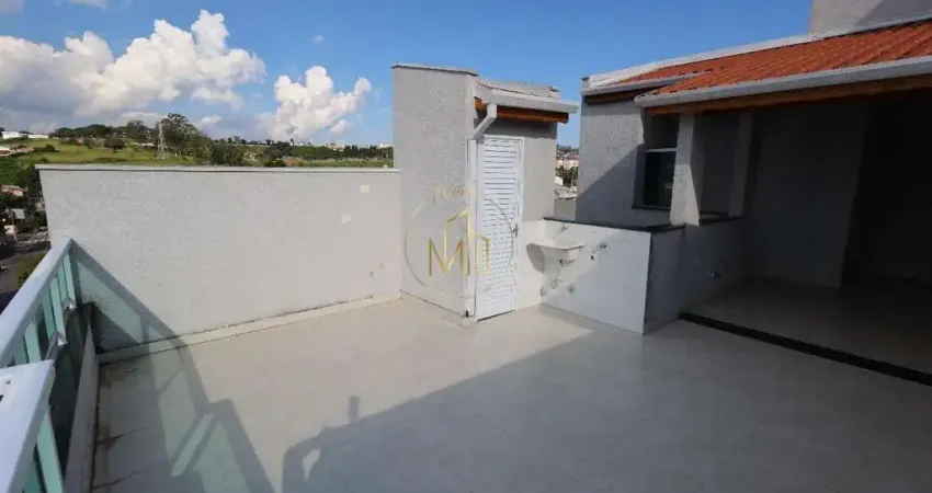 Cobertura para Venda em Santo André, Vila Pires, 2 dormitórios, 1 suíte, 3 banheiros, 1 vaga