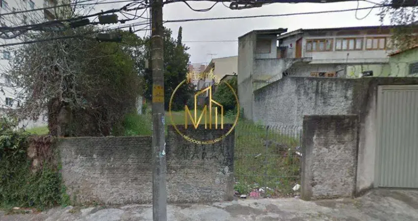 Terreno à venda na Rua Duque de Caxias, Jardim Bela Vista, Santo André