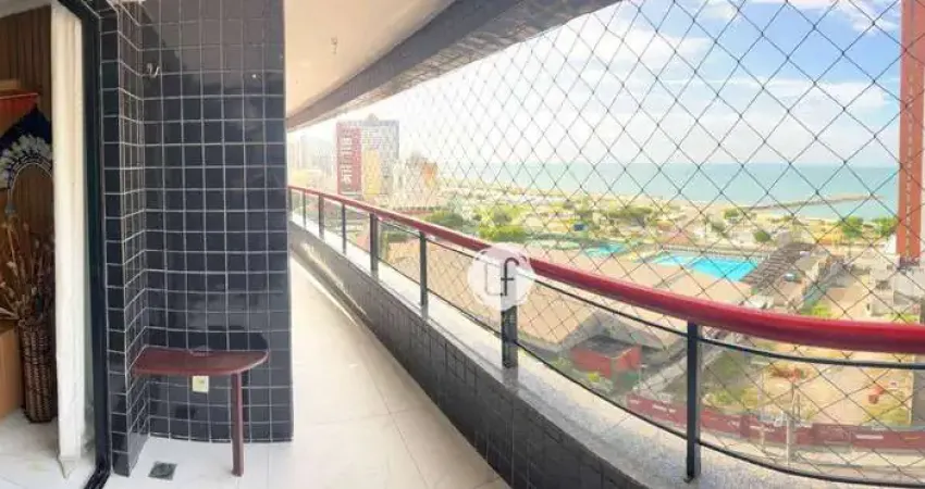 Chance rara.!! Apartamento Vista Mar - Beira Mar de Fortaleza - 80 m2 - 2 Quartos - Perfeito para INVESTIDORES.