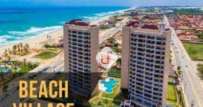 Apartamento com 2 dormitórios para alugar, 54 m² por R$ 3.325,00/mês - Praia do Futuro - Fortaleza/CE