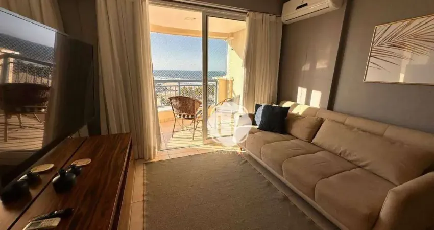 APTO FRENTE MAR e PRAIA - 2 Quartos - Mobiliado e Decorado - Porteira Fechada - FORTALEZA CE - Investimento Perfeito -Lazer Completo