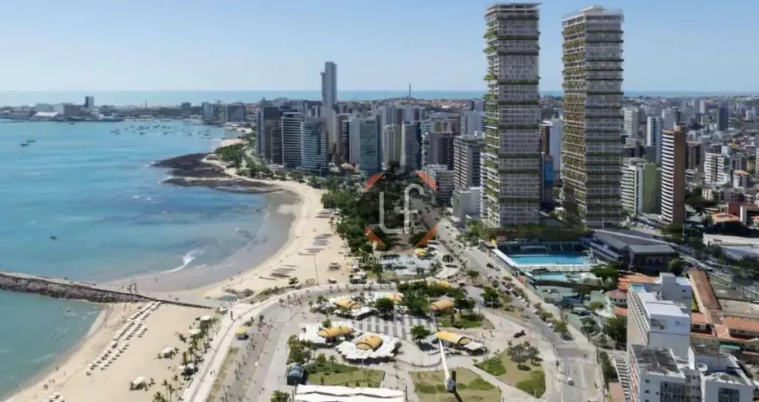 Repasse infinity - beira mar fortaleza: aptos compactos luxo - vista mar definitiva - chance de investimento garantido. - r$ 199.000 entrada