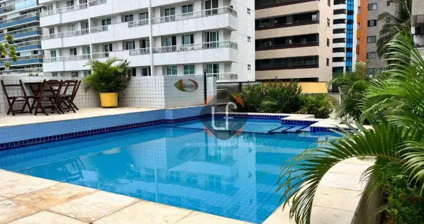 Apto vista mar ideal para investimento em aluguel por temporada ou morar no meireles com qualidade e praticidade - fortaleza-ce - mega oportunidade!
