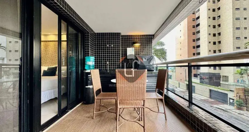 Apartamento com 1 quarto à venda na Avenida Beira Mar, 2450, Meireles, Fortaleza