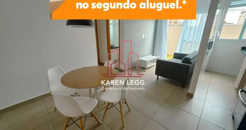 Apartamento garden mobiliado para locação - jardim botânico