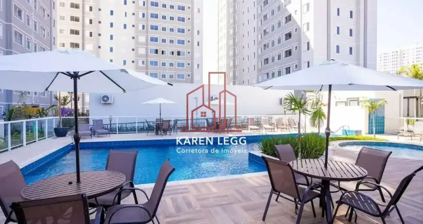 Apartamentos com 2 quartos, mobiliados para locação - parque industrial