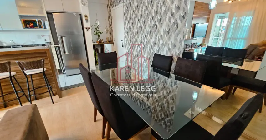 Apartamento à venda no campo comprido, 71m² com 3 quartos, 1 suite e 2 garagens