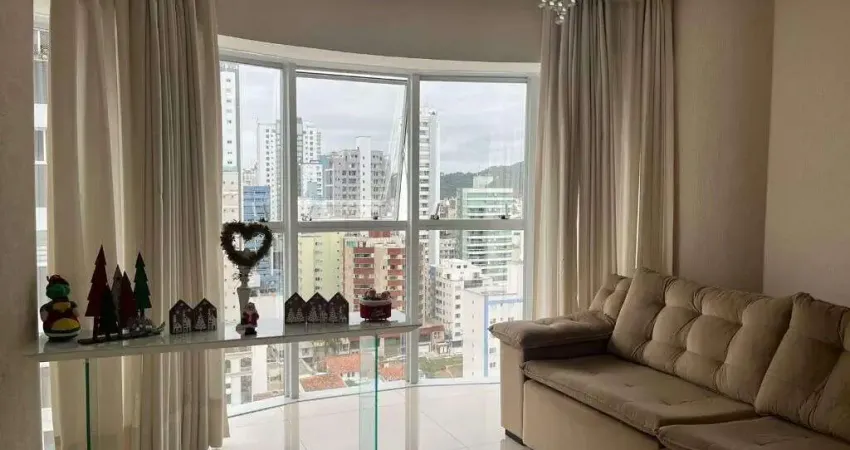 Aluguel anual: apartamento de 3 suítes, 1 sendo master e 3 vagas de garagem em balneário camboriú