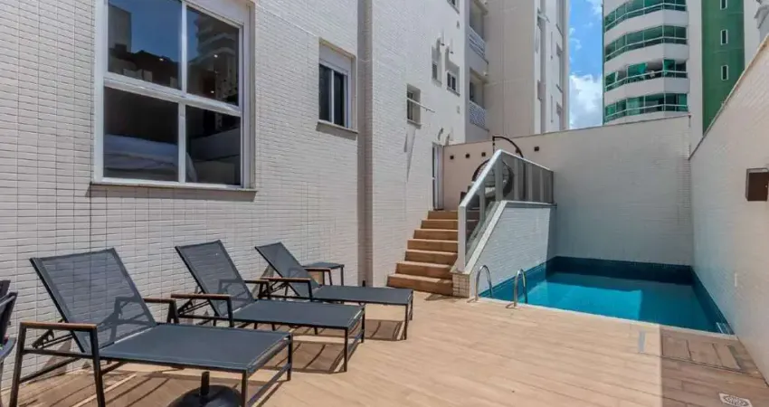 Aluguel anual: apartamento garden com piscina privativa, 4 suítes e 3 vagas. na barra sul em balneário camboriú