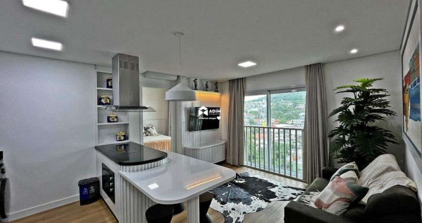 Aluguel anual no Riviera Concept Complexo Multiuso - Apartamento 2 quartos, 1 suíte, mobiliado, 1 vaga na Praia Brava - Itajaí/SC