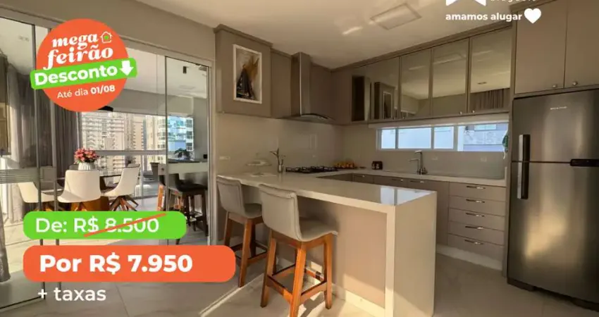 Apartamento para aluguel, 3 quartos, 3 suítes, 3 vagas, Meia Praia - Itapema/SC