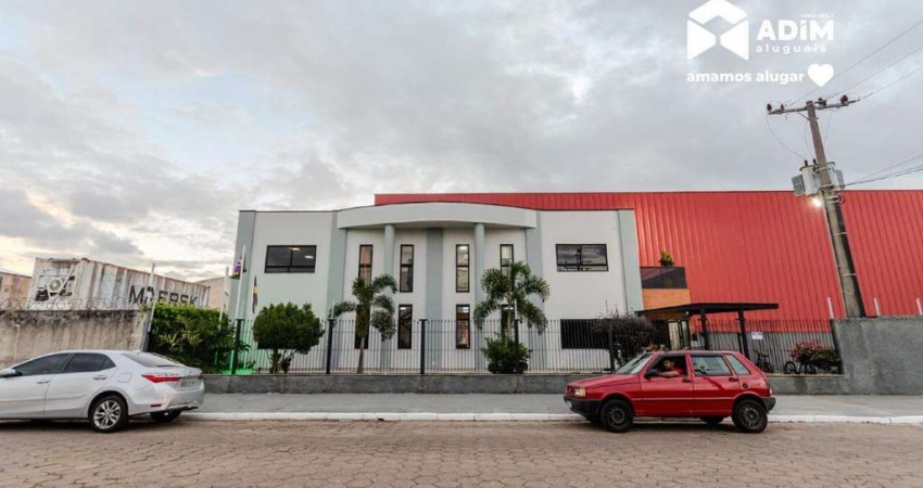 Galpão com 2168m² para Locação na Barra do Rio em Itajaí/SC
