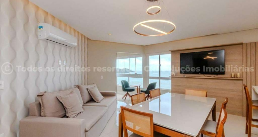 Apartamento Mobiliado Frente Mar com 03 Suítes no Edifício Pietro Zanella em Balneário Camboriú
