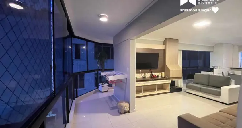 Aluguel anual: apartamento de 3 dormitórios sendo 1 suíte, de frente para praia em balneário camboriú