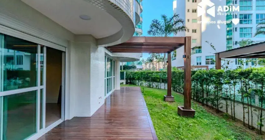 Locação anual - apartamento garden semi-mobiliado na praia brava- itajaí