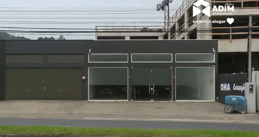 Aluguel anual: sala comercial com 250m² na fazendinha, itajaí