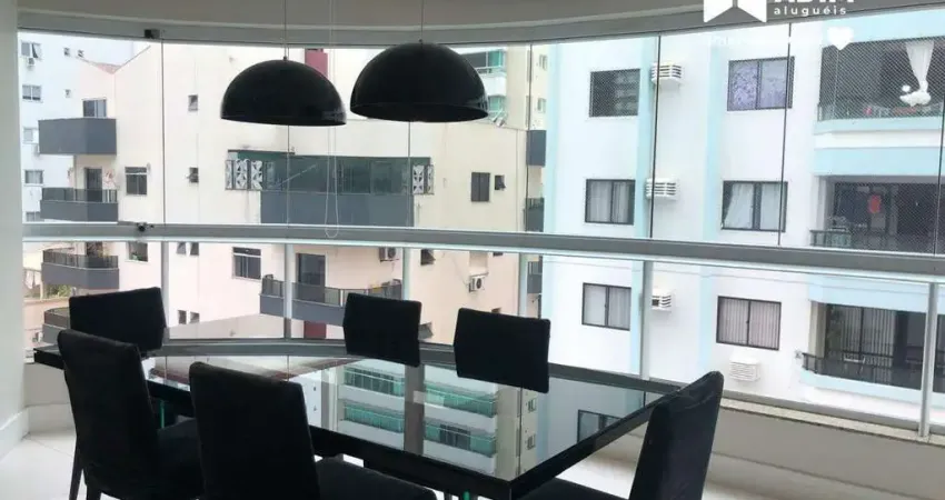 Aluguel anual: apartamento mobiliado 3 dormitórios sendo 1 suíte, e 2 demi suíte no centro de balneário camboriú