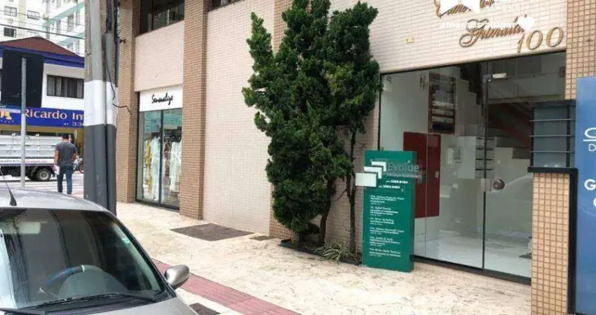 Sala para alugar, 43 m² quadra mar - centro - balneário camboriú/sc