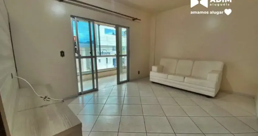 Aluguel anual: apartamento 2 dormitórios, sacada, sem mobília e 1 vaga privativa. centro de balneário camboriú