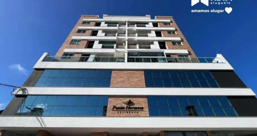 Aluguel anual: apartamento semi mobiliado com 2 quartos sendo 1 suíte bairro das nações em balneário camboriú.