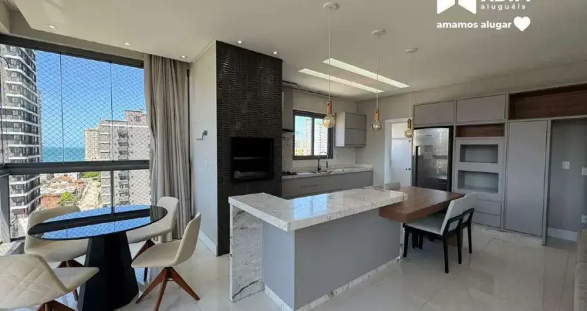 Apartamento para aluguel, 3 quartos, 3 suítes, 2 vagas, balneário perequê - porto belo/sc