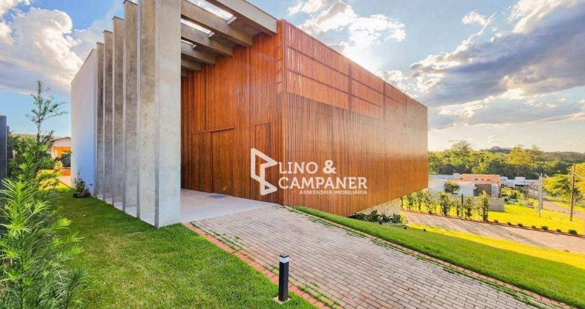Sobrado com 3 dormitórios à venda, 315 m² por R$ 3.380.000,00 - Condomínio Terras de Canaã - Londrina/PR