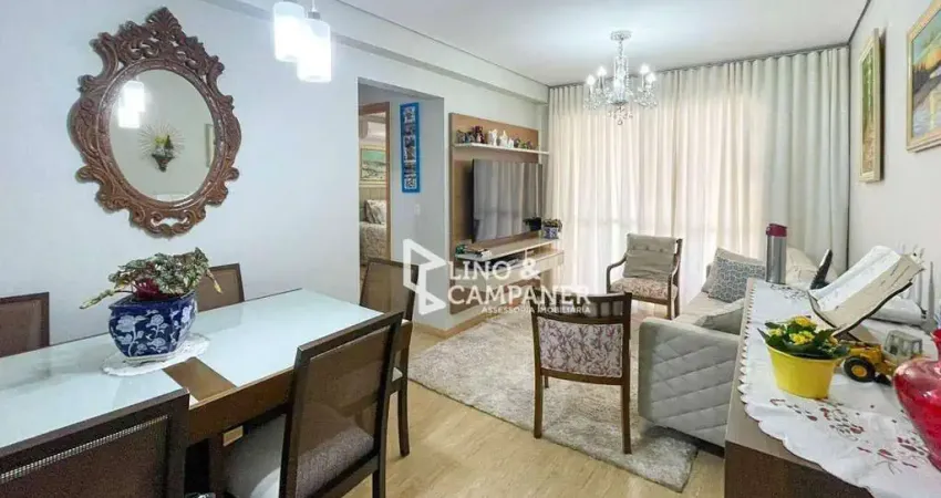 Apartamento com 3 dormitórios à venda, 74 m² por R$ 580.000,00 - Edifício Terralis Jardim - Londrina/PR