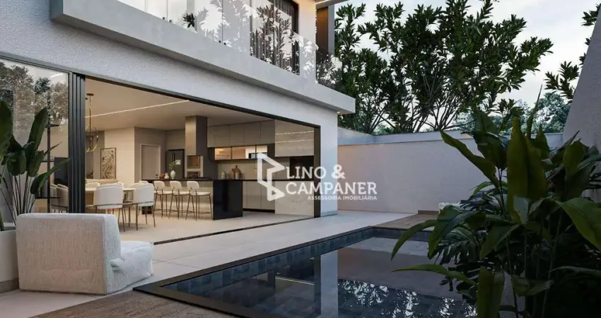 Casa com 3 dormitórios à venda, 207 m² por R$ 1.590.000 - Jardim Morumbi - Londrina/PR