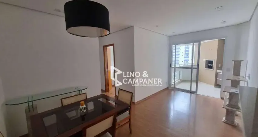 Apartamento com 3 dormitórios para alugar, 81 m² por r$ 3.800/mês - gleba palhano - londrina/pr