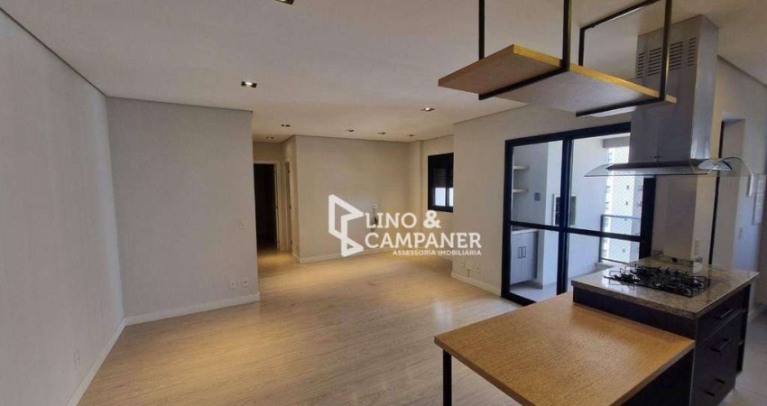 Apartamento com 2 dormitórios para alugar, 81 m² por R$ 4.230,00/mês - Gleba Palhano - Londrina/PR