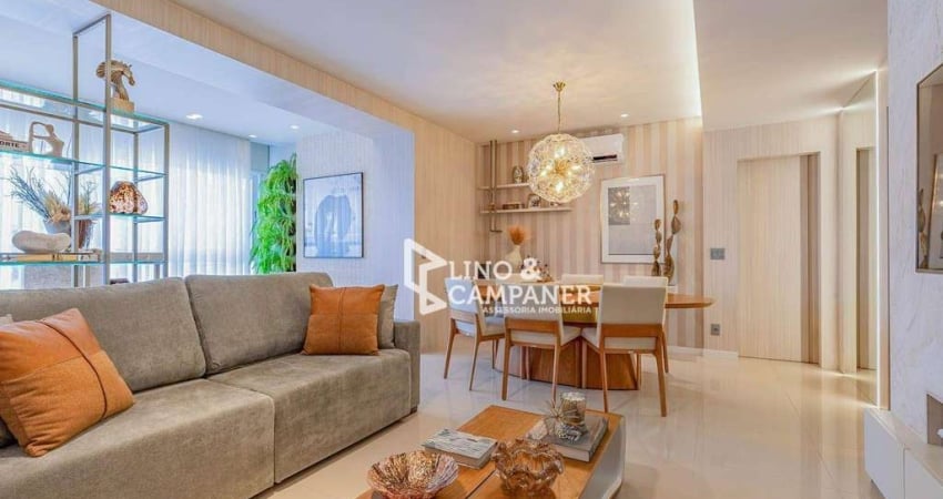Apartamento com 3 dormitórios à venda, 122 m² por R$ 1.290.000 - Gleba Palhano - Londrina/PR