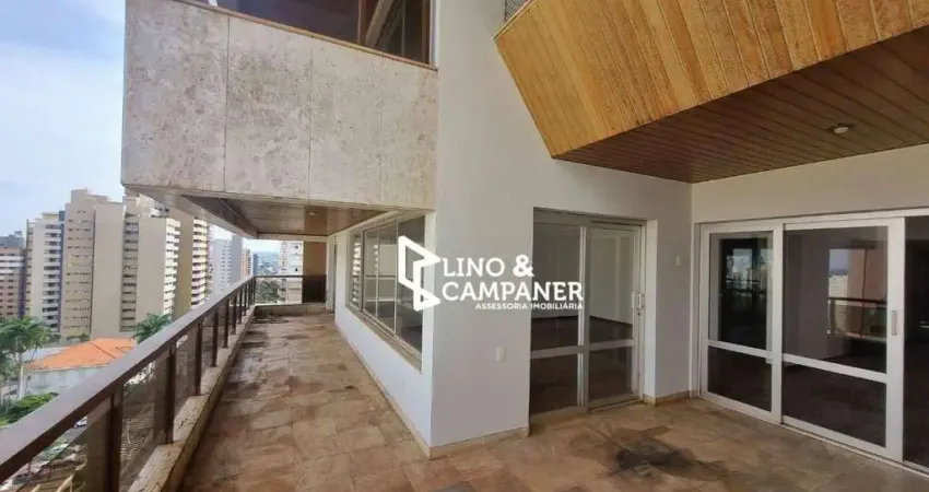 Apartamento com 4 dormitórios para alugar, 487 m² por R$ 9.400,00/mês - Centro - Londrina/PR