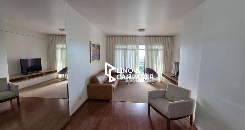 Apartamento com 3 dormitórios, 140 m² - venda por R$ 675.000 ou aluguel por R$ 5.000/mês - Centro - Londrina/PR