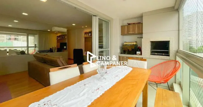 Apartamento com 3 dormitórios à venda, 112 m² por r$ 970.000 - gleba fazenda palhano - londrina/pr